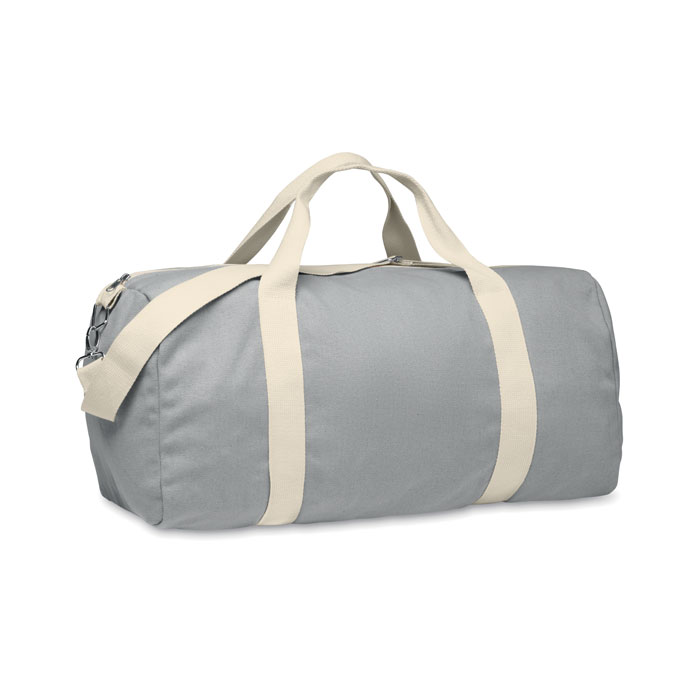 Recycled duffle bag 320 gr/m² with logo printing