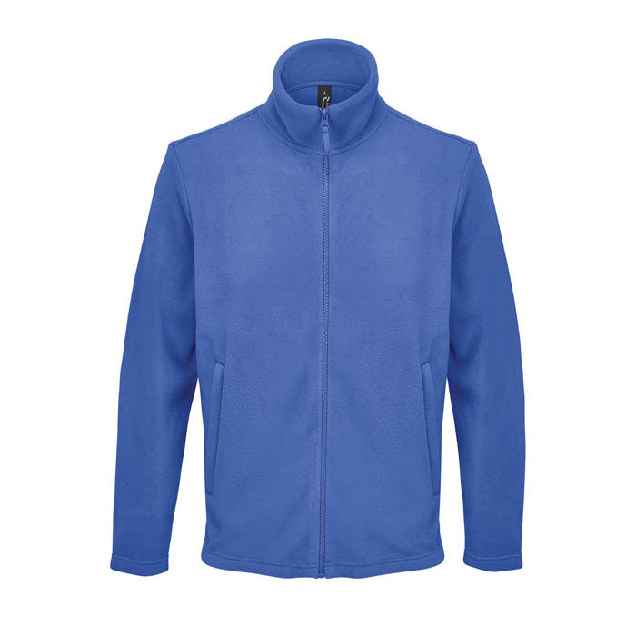 Unisex recycled microfleece full-zip jacket with your logo