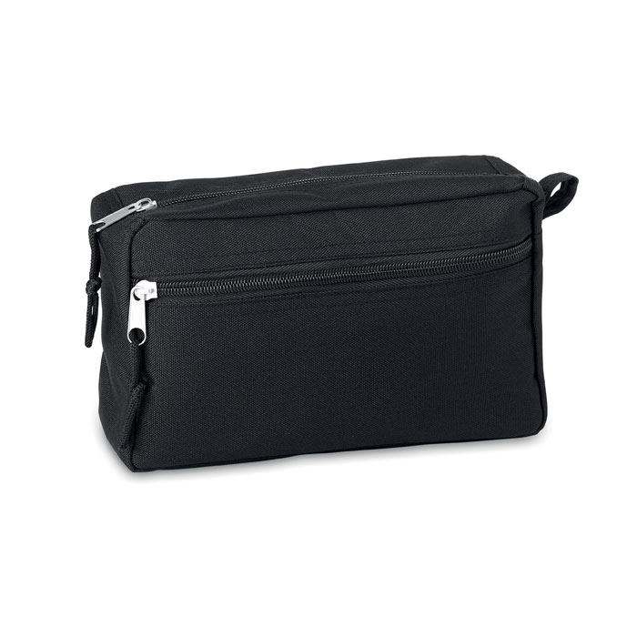 600D RPET toilet bag with your logo