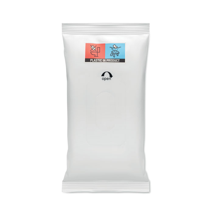 Wet wipes with logo printing