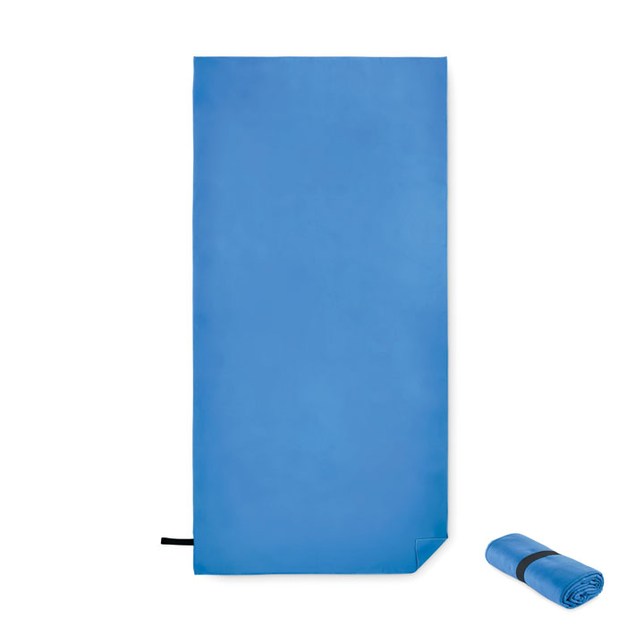 Double-sided microfibre towel with logo printing