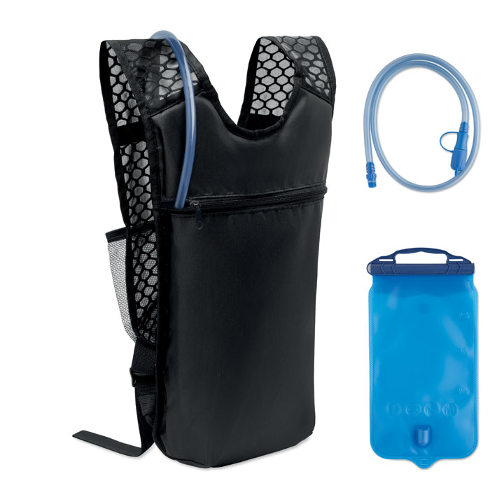 Sports backpack 420D PU with logo printing