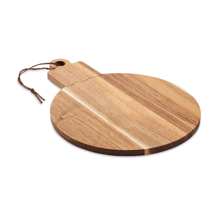 Acacia wood serving board with your logo