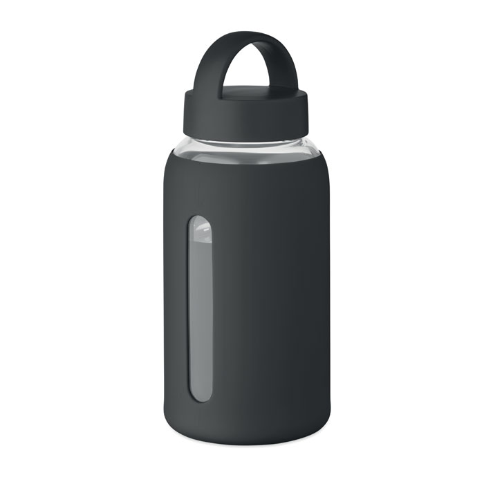 Borosilicate glass bottle 600 ml with your logo