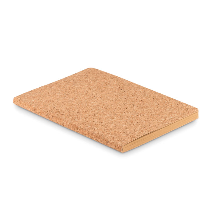 A5 cork notebook 96 lined with your logo