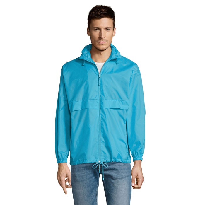 Unisex windbreaker with your logo