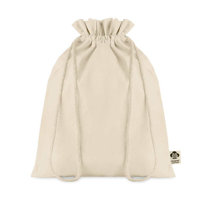 Medium organic cotton gift bag with your logo