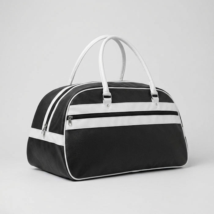 PU sports bag with logo printing