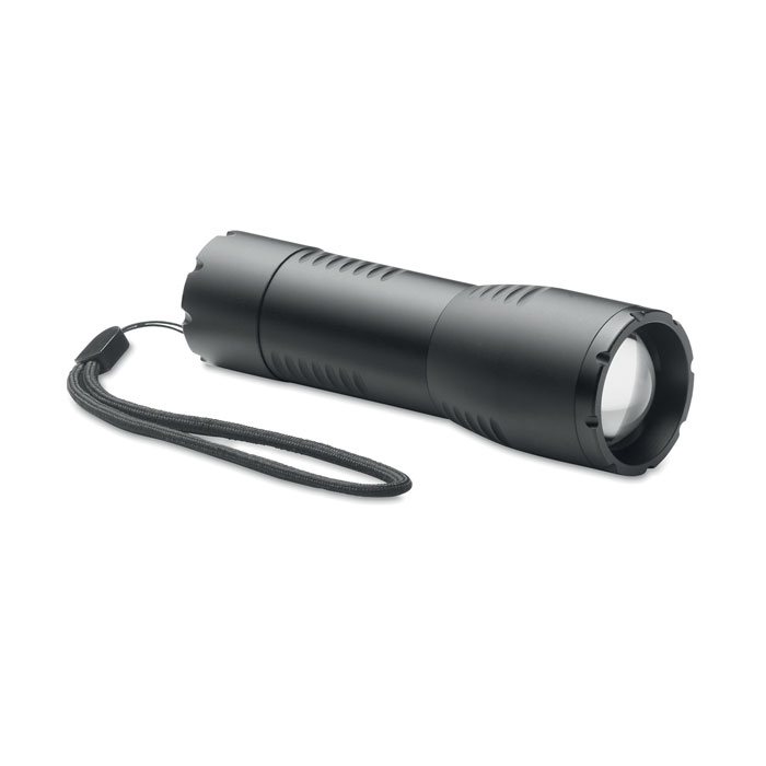 Small aluminium LED flashlight with your logo