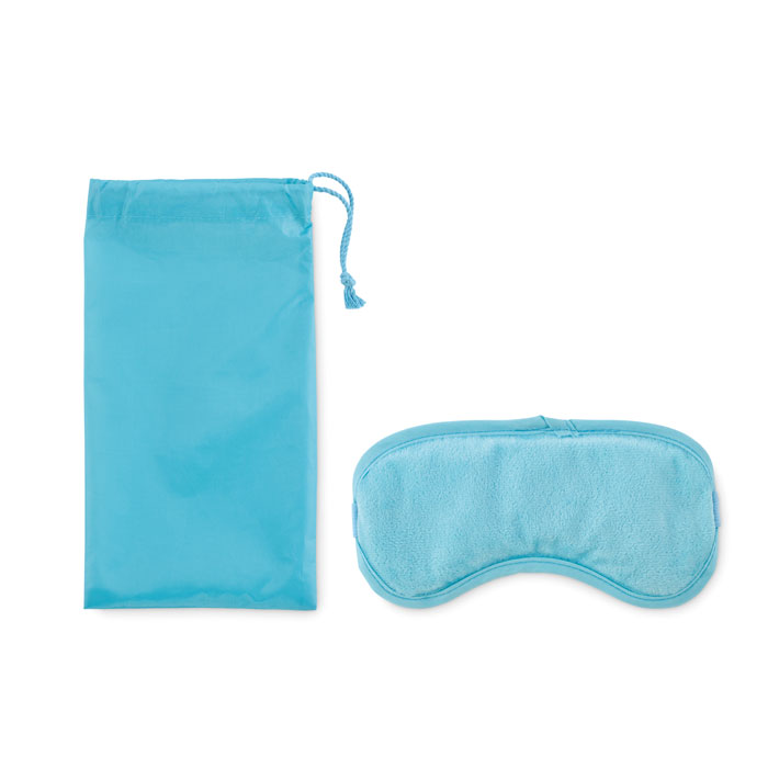 Reversible cooling eye mask with logo printing
