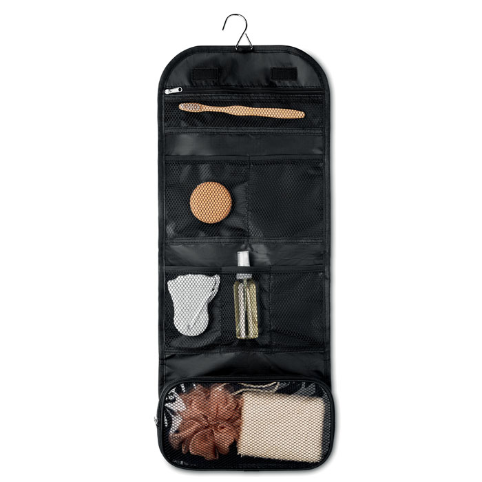 Travel accessories bag with logo printing