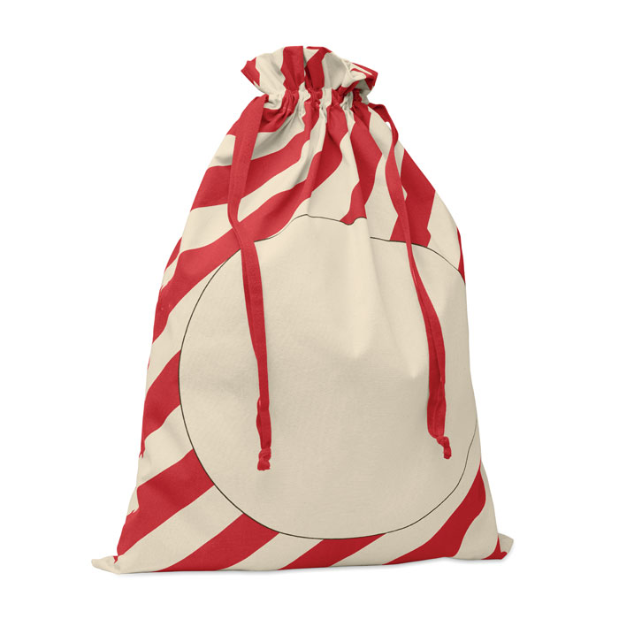 Large Santa cotton bag with your logo
