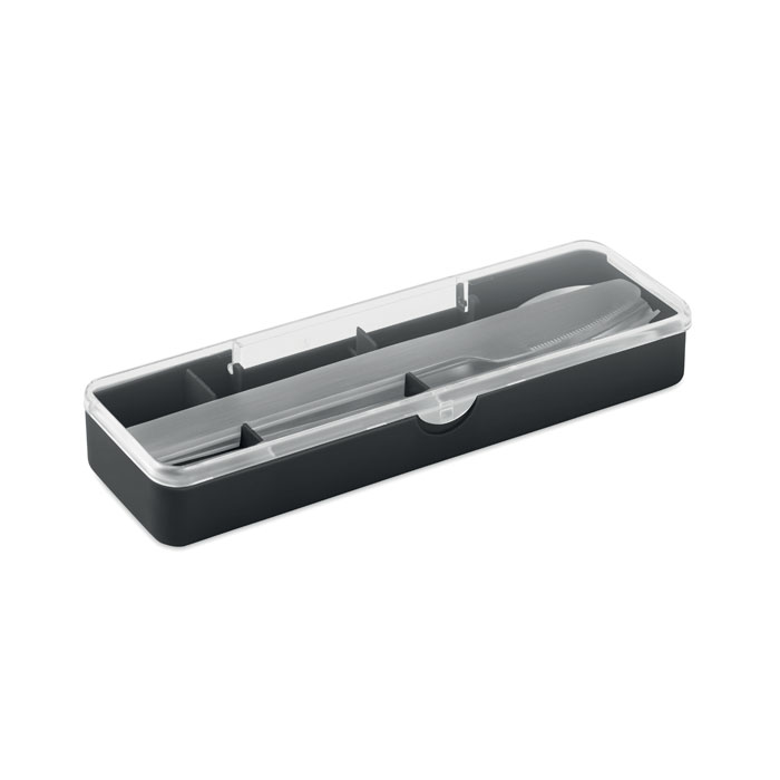 Stainless steel cutlery set with your logo