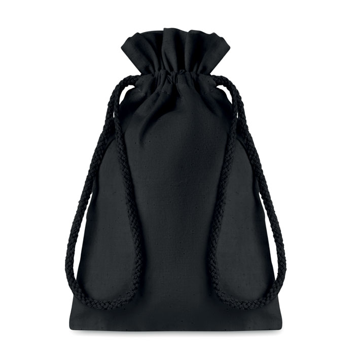 Small cotton drawcord gift bag with your logo