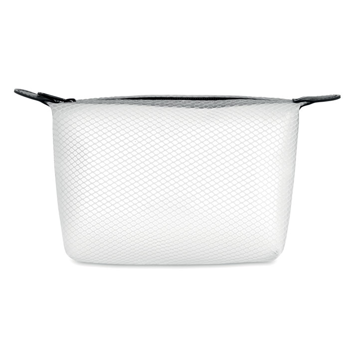 Mesh EVA toiletry bag with logo printing