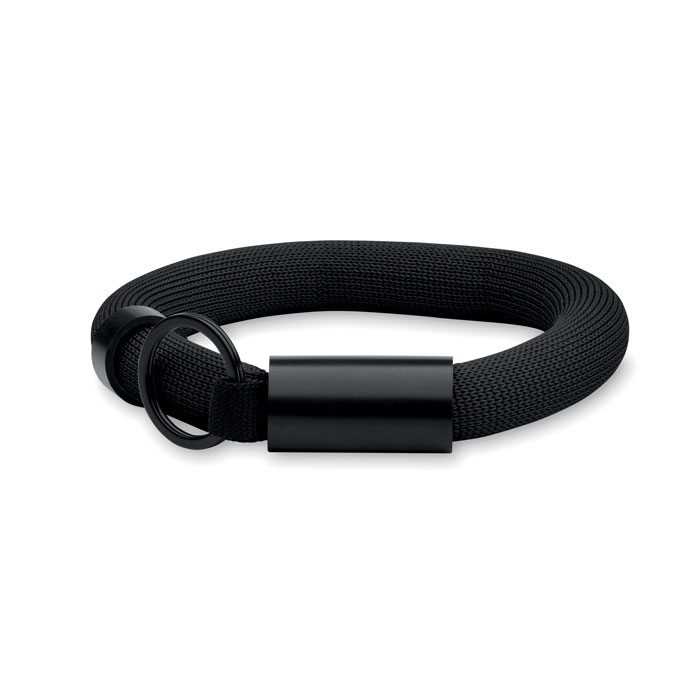 Floating wristband key ring with logo printing