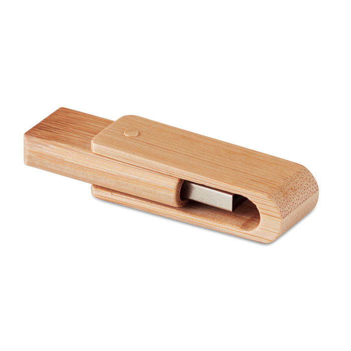 Bamboo USB flash drive 16GB with your logo