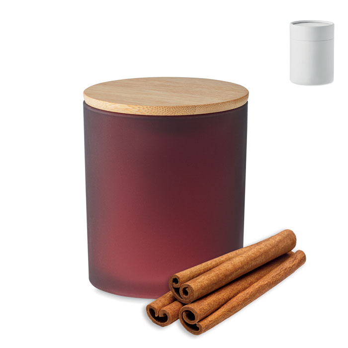Plant-based wax candle 200 g with your logo