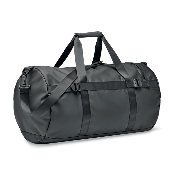 Sports bag in 50C tarpaulin with logo printing