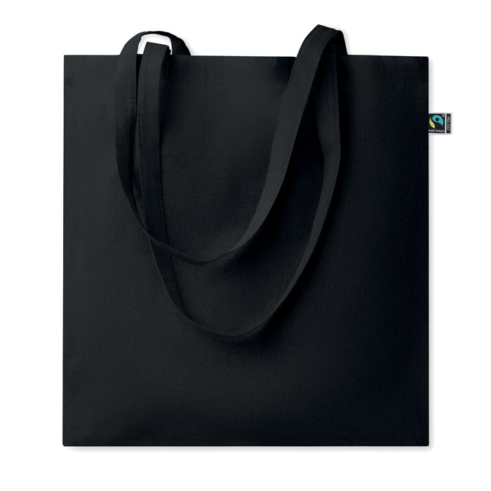 Fairtrade cotton shopping bag 180 gr/m² with your logo