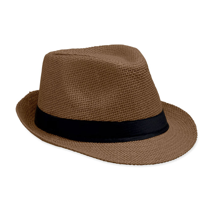 Paper straw hat with your logo