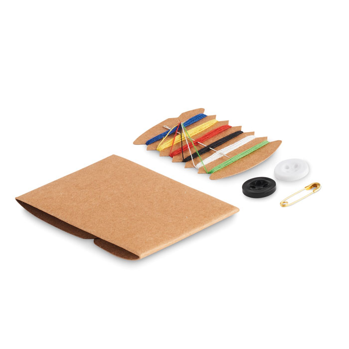 Sewing kit with logo printing