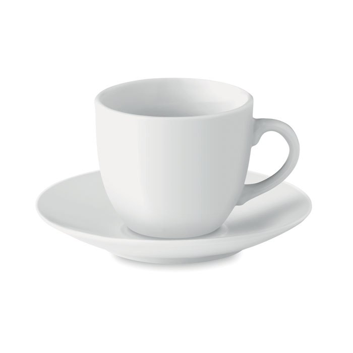 Cup and saucer 80 ml with your logo