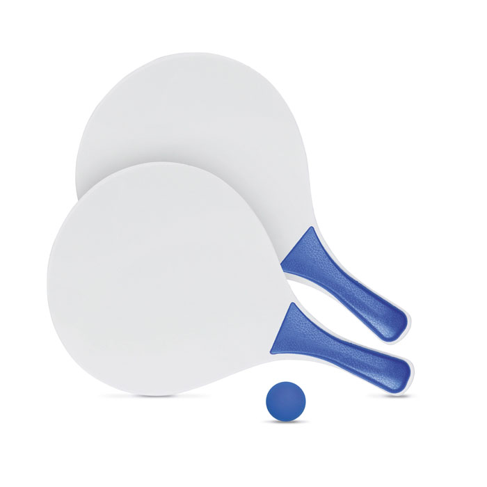 Beach tennis set with your logo