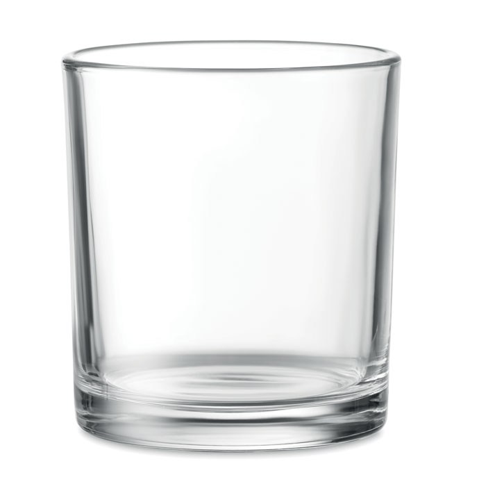 Short drink glass 300ml with logo printing