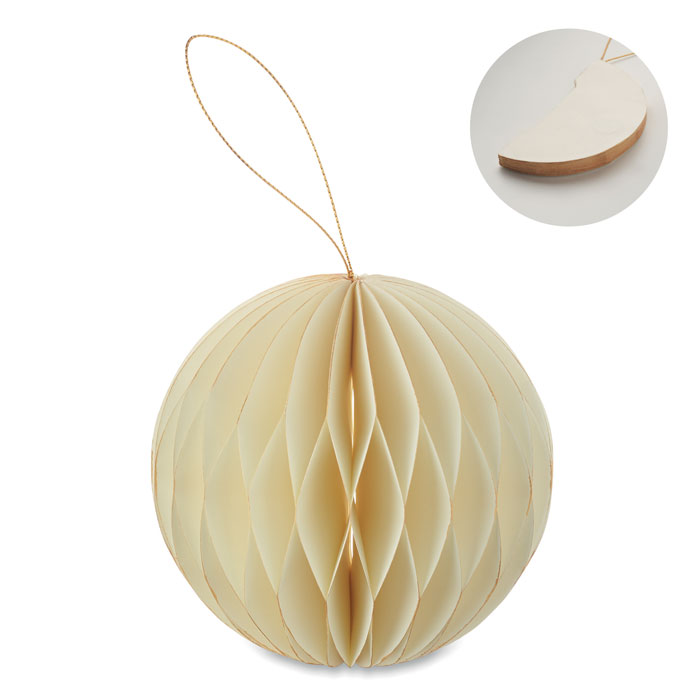 Foldable Christmas bauble hanger with your logo