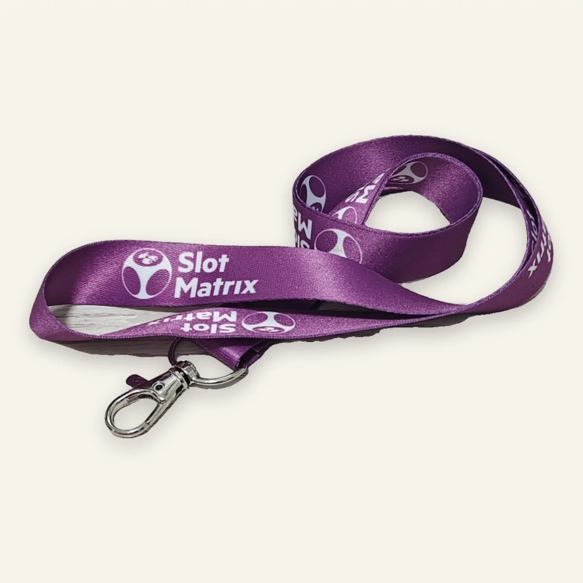 Full-colour lanyards for SlotMatrix